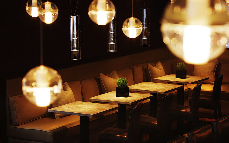Gloss, cafe, cool, restaurant, desenho, luxury, HD wallpaper