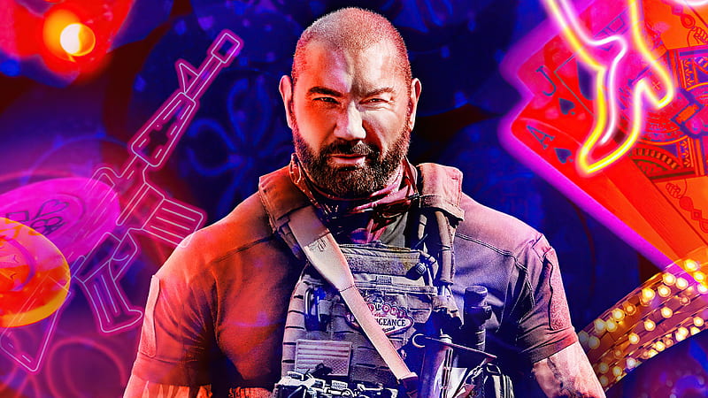 Dave Bautista As Scott Ward In Army Of The Dead Character Poster , army-of-the-dead, movies, 2021-movies, netflix, dave-bautista, HD wallpaper