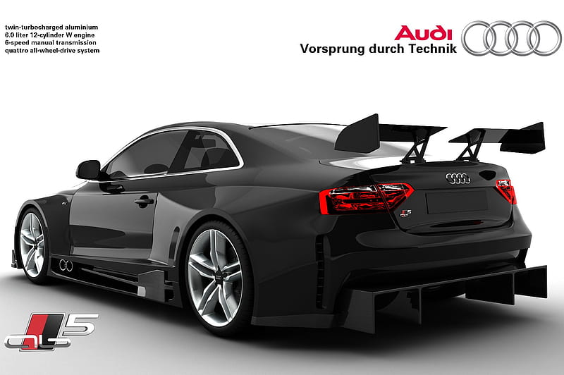 Audi AB5, a5, tuning, audi, car, HD wallpaper
