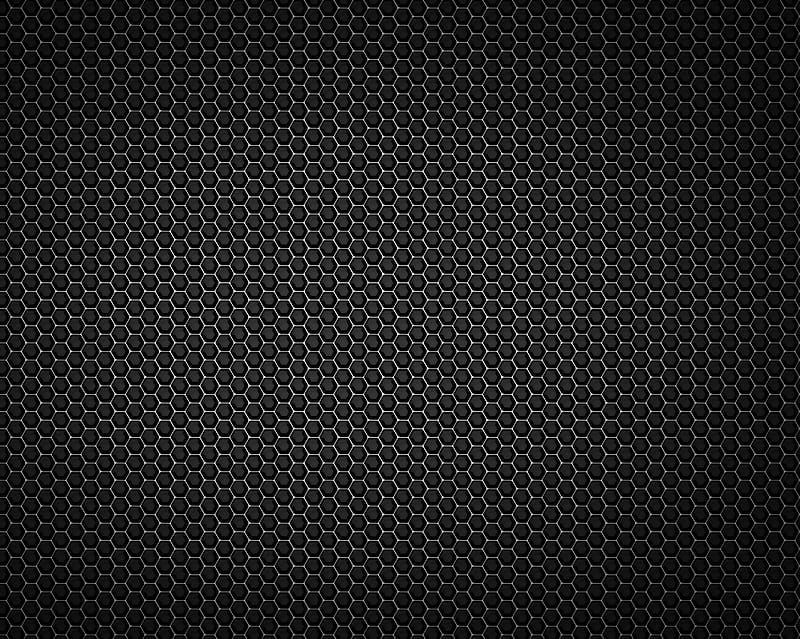 Hexagon Pattern, black abstract, HD wallpaper