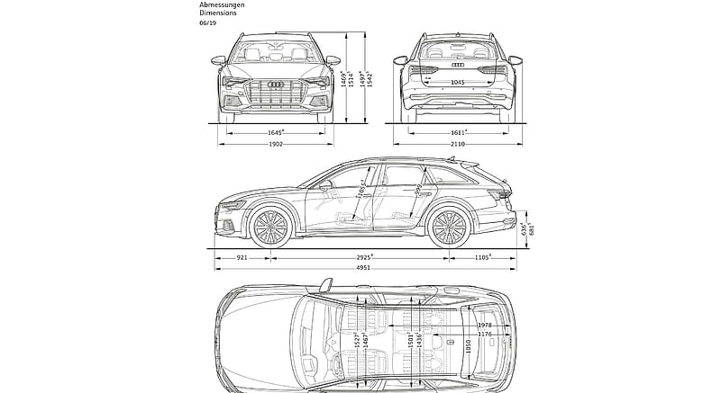 2020 Audi A6 Allroad Quattro Dimensions Car Hd Wallpaper Peakpx