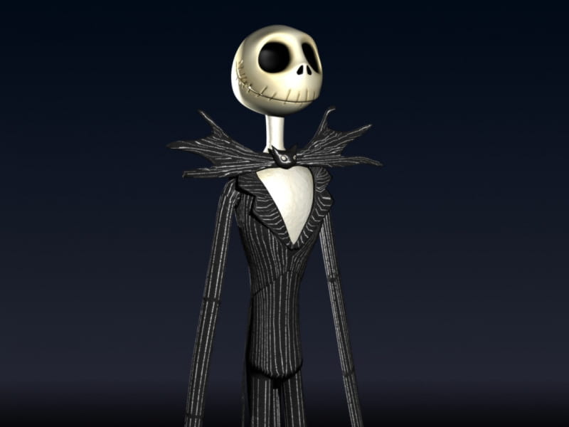 Jack, skeleton, movie, halloween, HD wallpaper