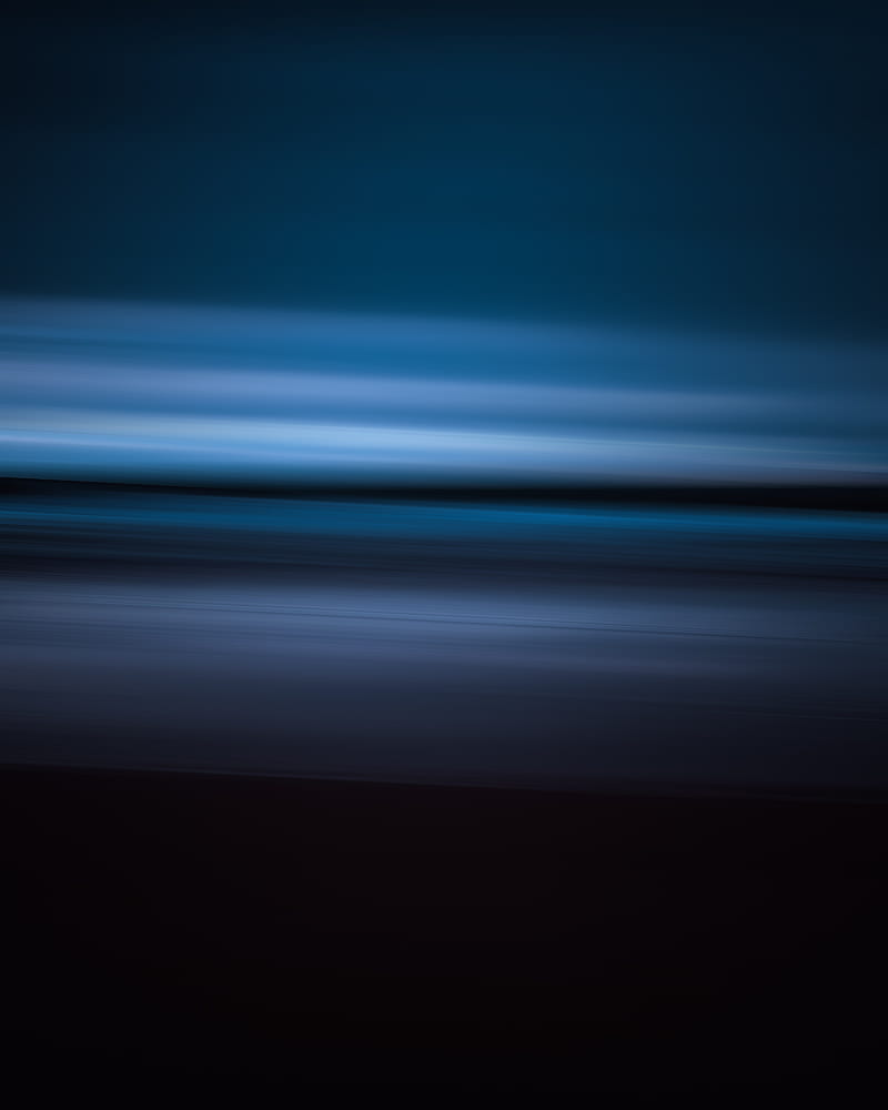 stripes, blur, distortion, abstraction, blue, HD phone wallpaper
