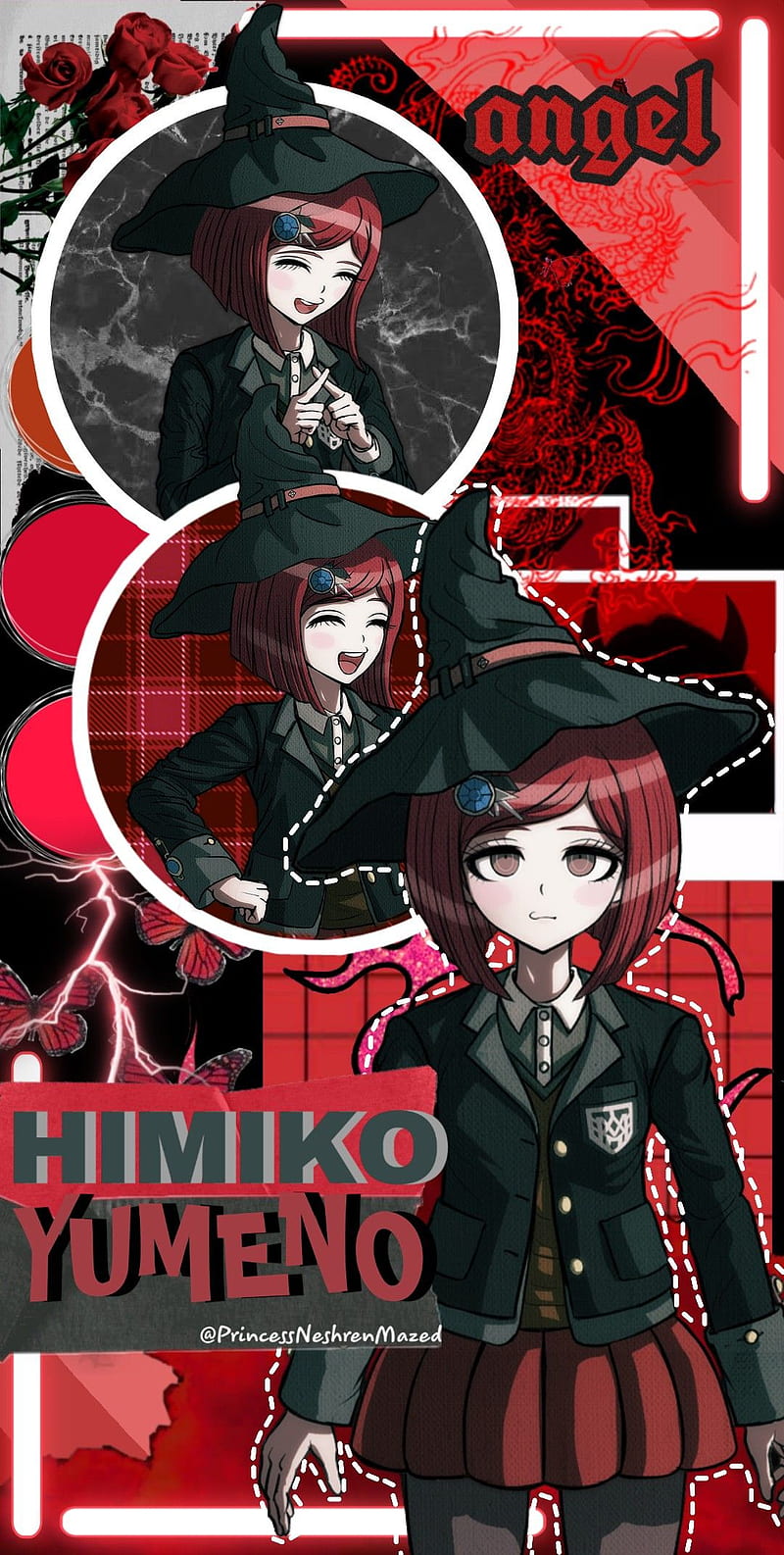 Himiko Yumeno, aesthetic, danganronpa v3, HD phone wallpaper