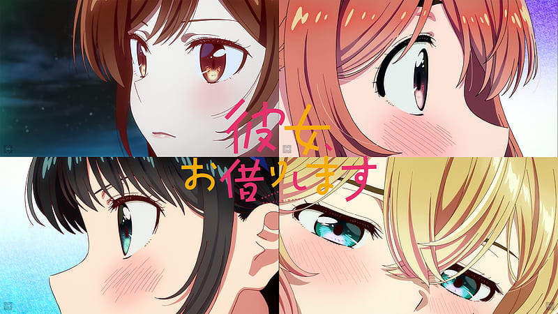 Anime, Rent-A-Girlfriend, Chizuru Ichinose, Kanojo Okarishimasu, Mami Nanami, Rent-a-Girlfriend, Ruka Sarashina, Sumi Sakurasawa, HD wallpaper