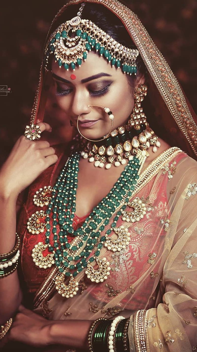 Nandi, bengali actress model, bridal, HD phone wallpaper | Peakpx