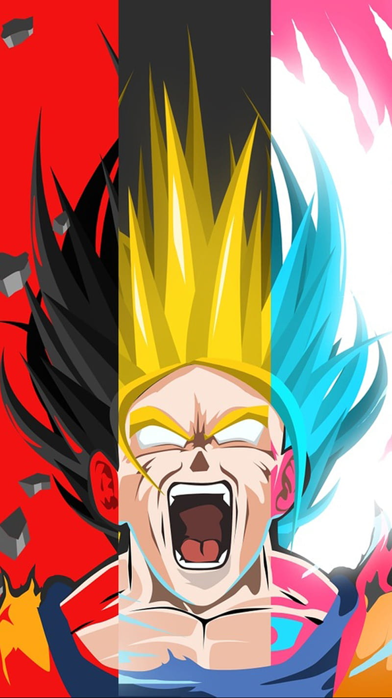 Goku Angry Face