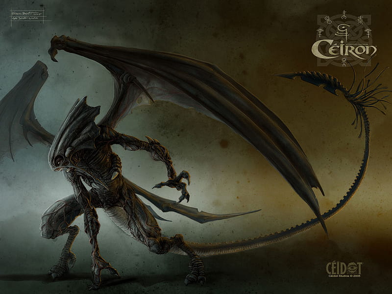 Devil, fantasy, ceiron wars, ceiron, sound of depths, cg, video game, HD wallpaper