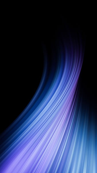 Blue Amoled, blue amoled, dark, black, background, HD phone wallpaper