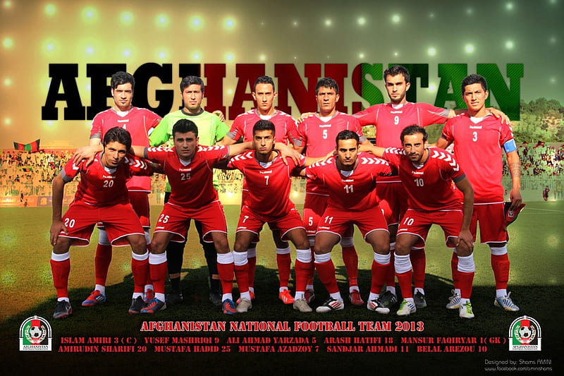 Afghanistan, Football, Shams Amini, FIFA, HD wallpaper