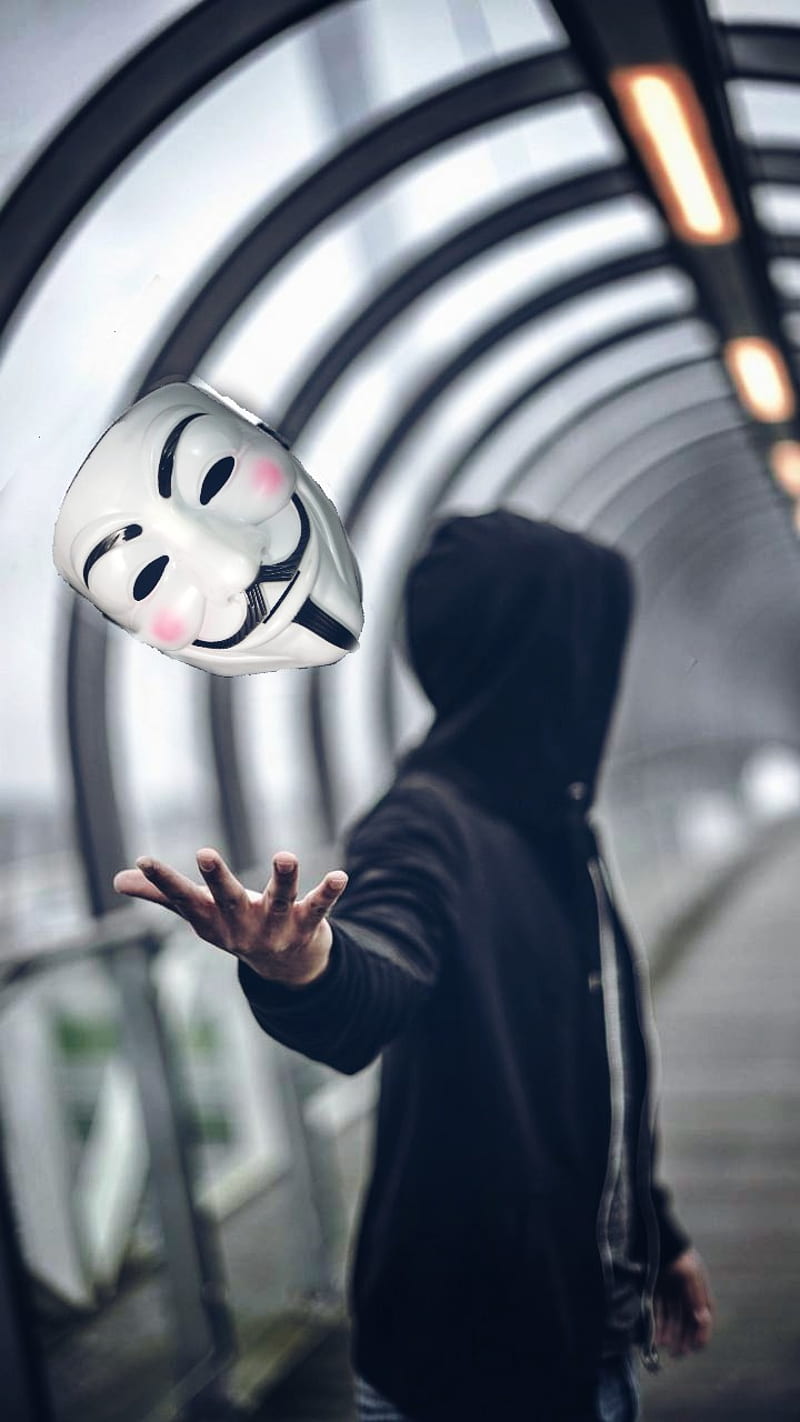Anonymous, hack, HD phone wallpaper