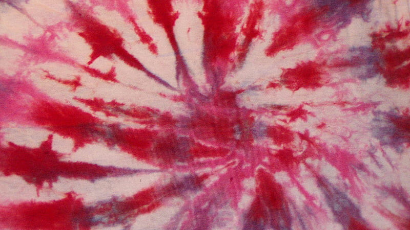 Red And White Swirl Tie Dye, HD wallpaper