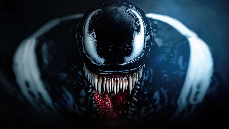 Venom Marvels Spider Man 2, marvels-spider-man-2, spider-man-2, spiderman-2, venom, 2023-games, games, ps4-games, ps5-games, HD wallpaper
