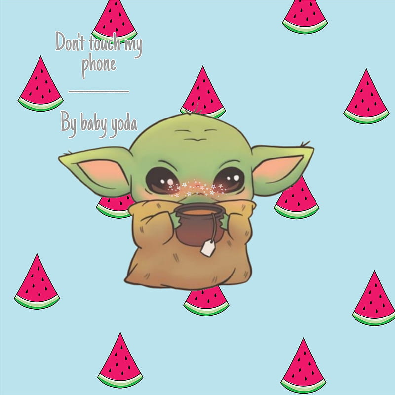 Baby yoda , baby yoda, cute, funny, HD phone wallpaper