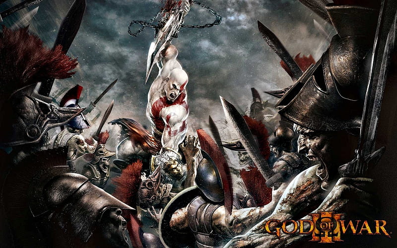 God of war, jogo, mitologia, espartanos, game, luta, espada, esparta, medieval, guerreiro, seres mitologicos, HD wallpaper