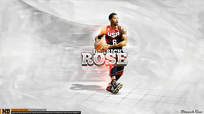 Basketball, Derrick Rose, Basketball , American, HD wallpaper