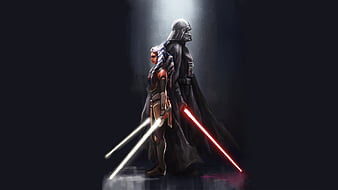 Ahsoka Tano x Darth Vader, HD wallpaper