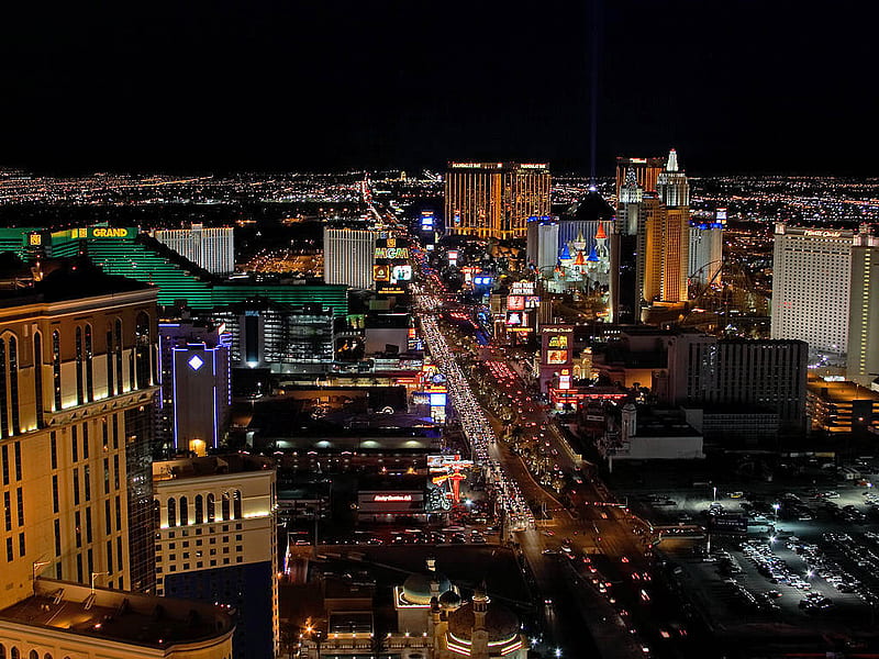 Las Vegas - The Strip, gamble, nevada, usa, las vegas, HD wallpaper