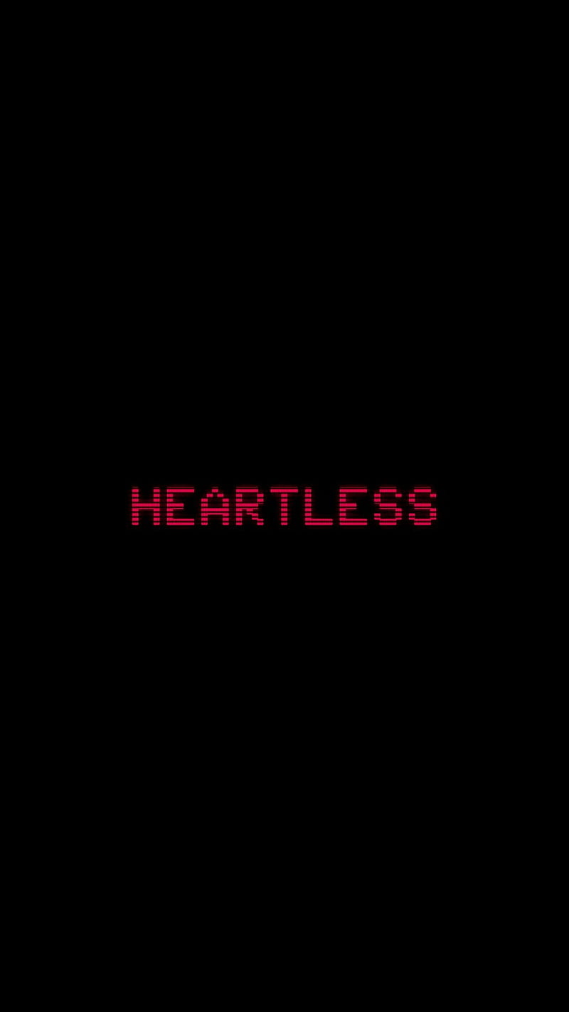 Heartless, glitch, HD phone wallpaper