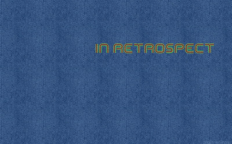 In Retrospect, retro, jeans, retrospect, blue, denim, HD wallpaper