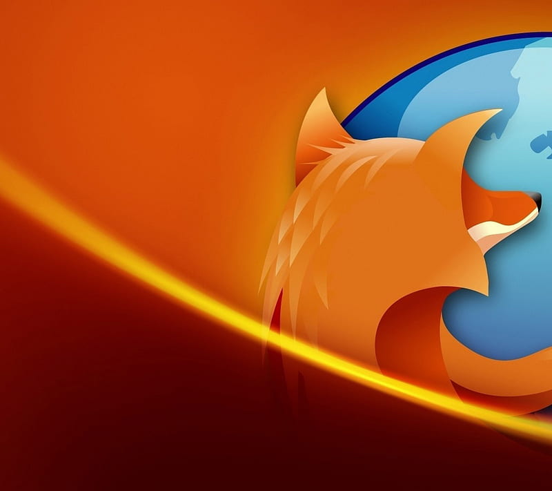 Firefox, blue, browser, HD wallpaper