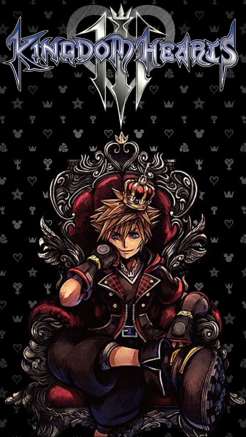 King Sora, kingdom hearts, keyblade, royalty, kh, khiii, HD phone wallpaper