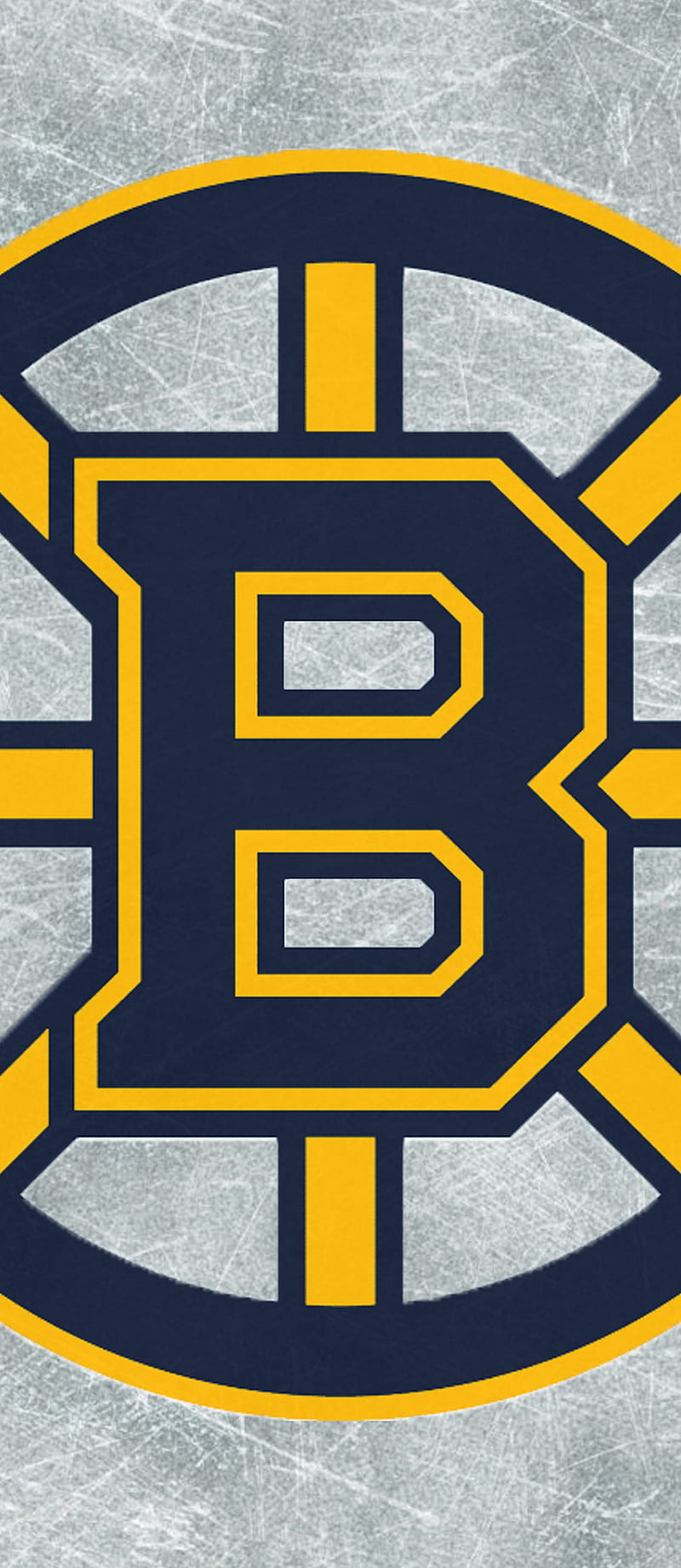 Bruins ice, hockey, logo, nhl, esports, HD phone wallpaper
