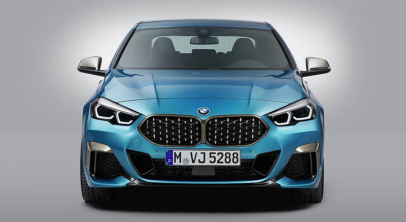 2020 BMW M235i Gran Coupe xDrive (Color: Snapper Rocks Blue Metallic) - Front , car, HD wallpaper