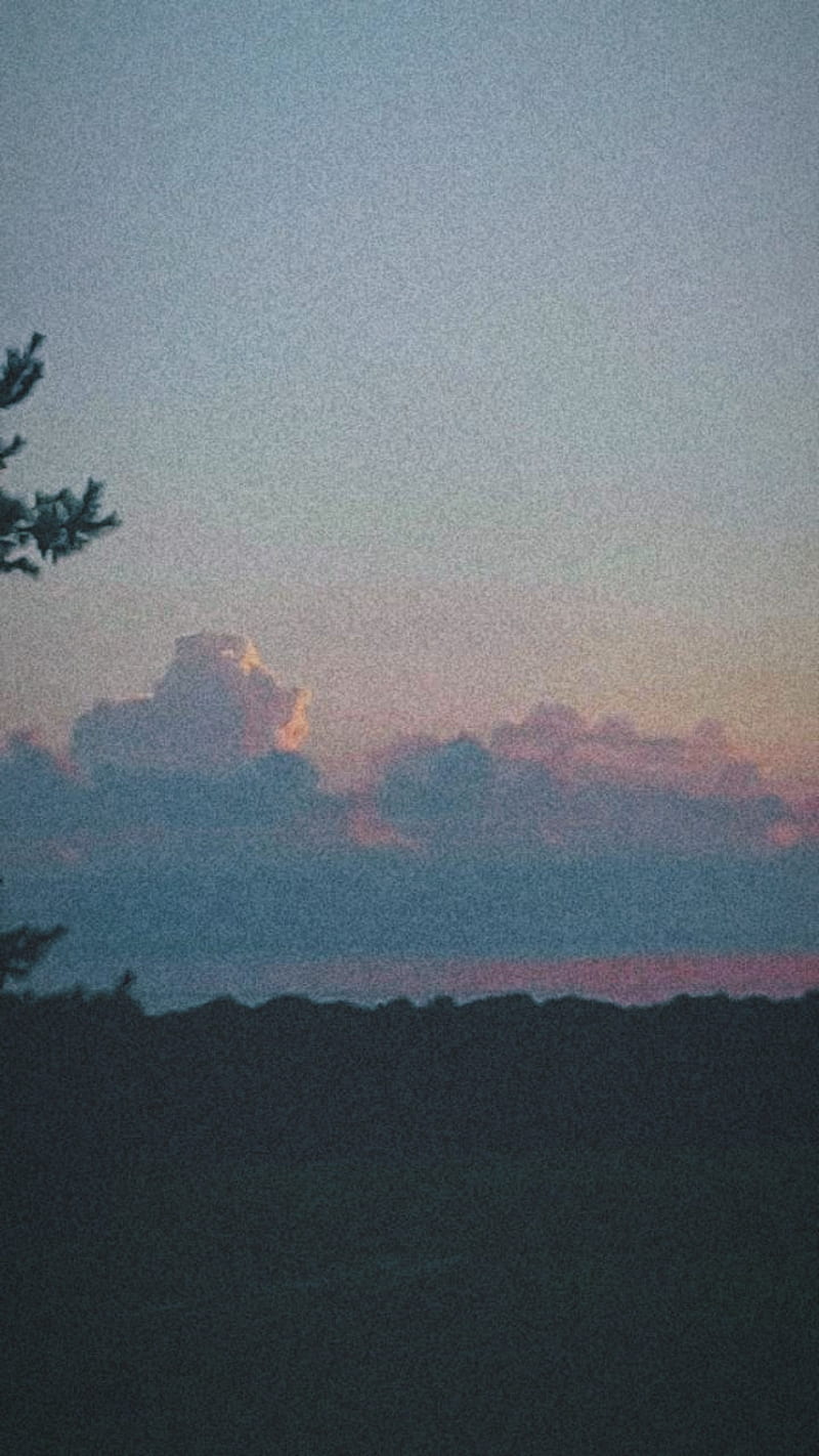 Lofi Sky, aesthetic, dusk, nature, sunset, vaporwave, HD phone wallpaper