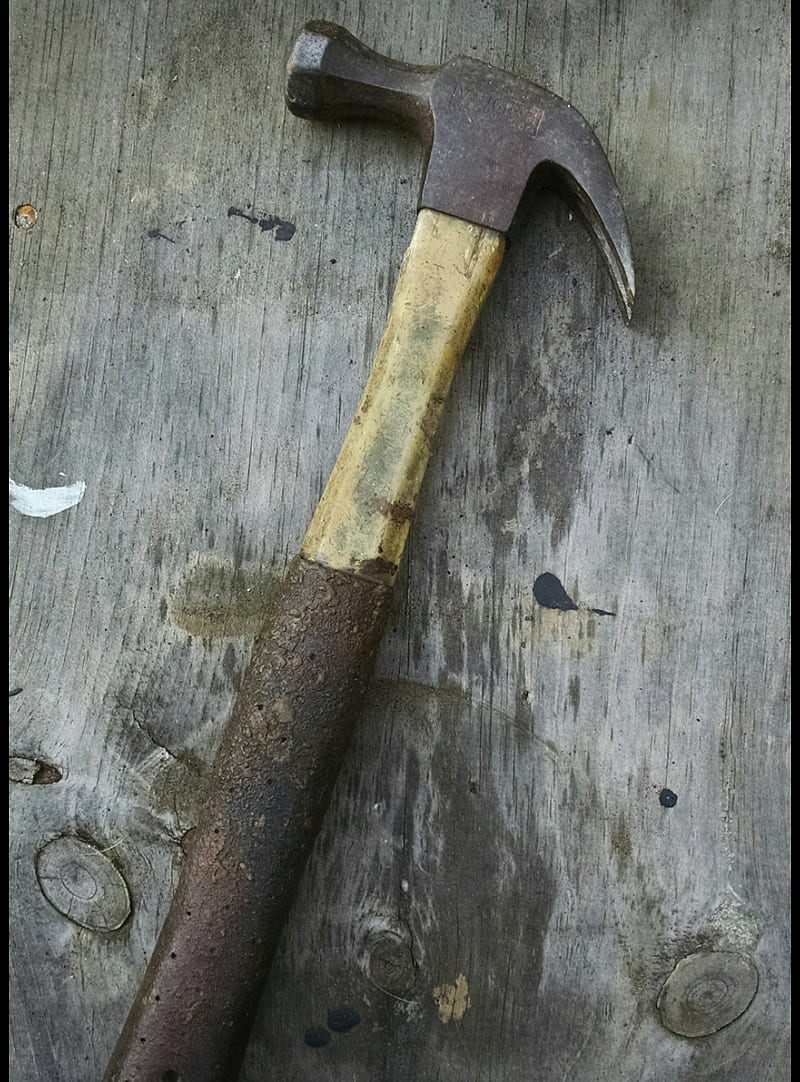 Hammer, build, construction, tool, tools, work, HD phone wallpaper