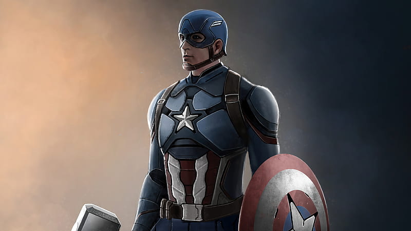 Captain America 2020, captain-america, superheroes, artwork, artist, artstation, HD wallpaper
