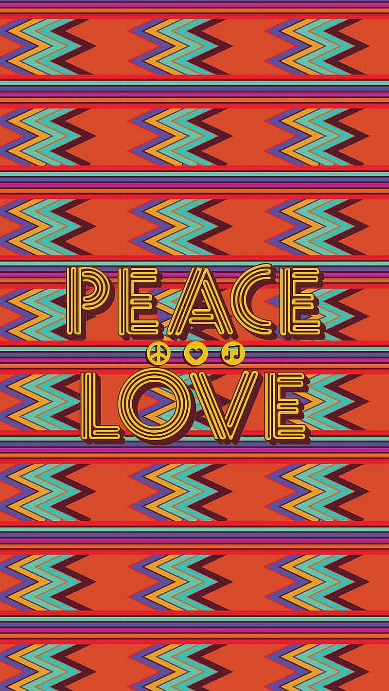 Peace and Love, and love, peace, HD phone wallpaper