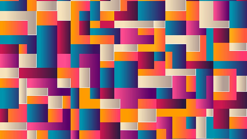 Colorful Geometric Shapes Lines Abstraction Abstract, HD wallpaper | Peakpx