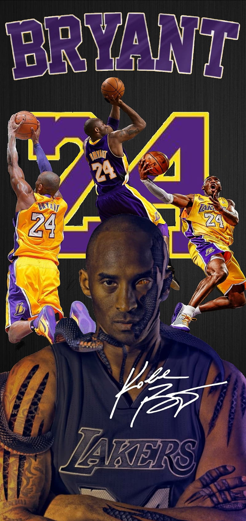 Download Kobe Bryant Lakers HD Wallpaper