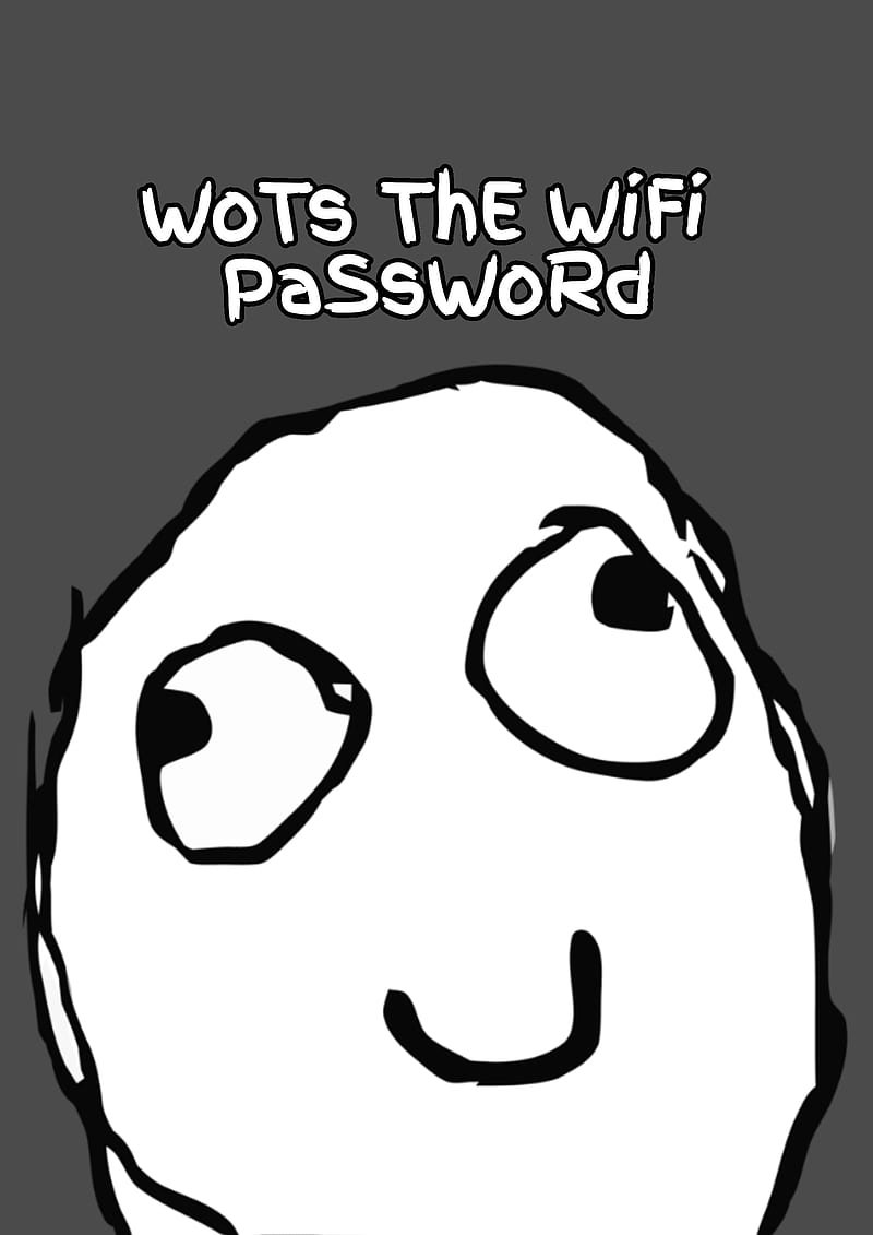 Wifi Password, derp, memes, HD phone wallpaper