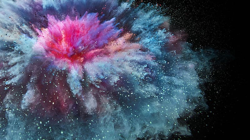 Abstract, Smoke, Colorful, Explosion, HD wallpaper | Peakpx