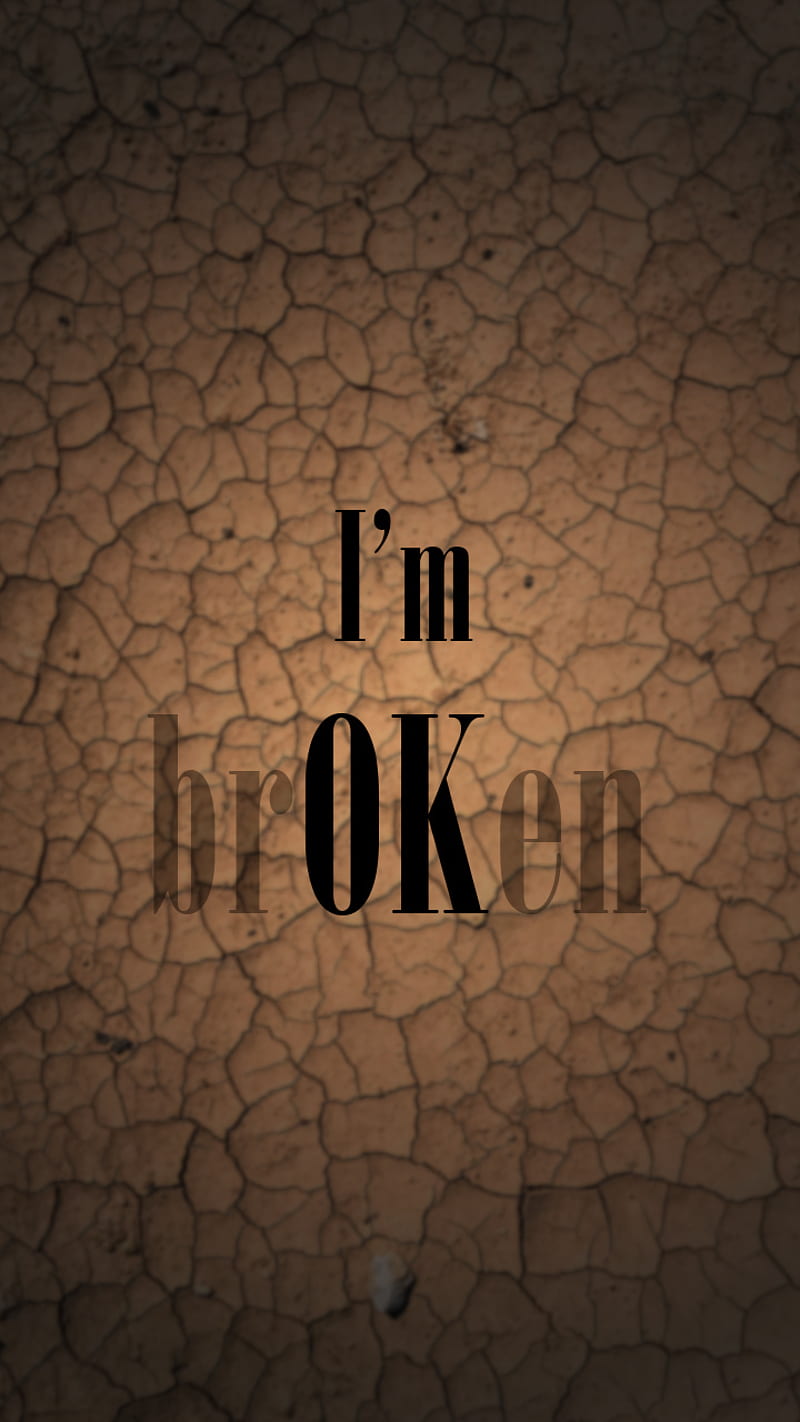 I m broken, alone, broken, depressesd, disloyally, heartbroken, lonely, sad, tension, unhappy, HD phone wallpaper