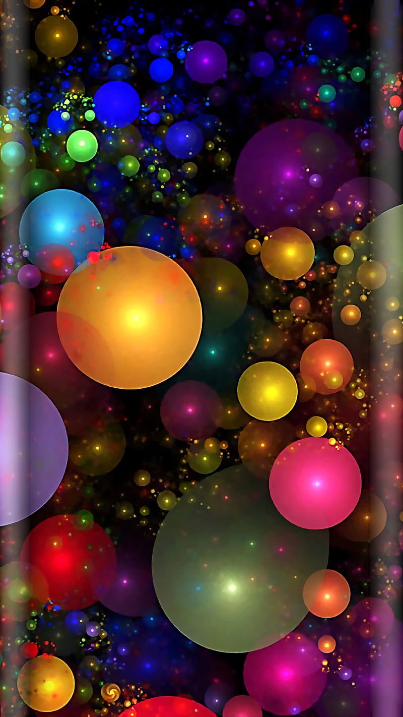Bubbles, background, colorful, desenho, HD phone wallpaper | Peakpx