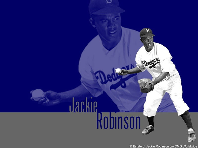 Jackie Robinson, jackie robinson 42, 42, dodgers, HD wallpaper
