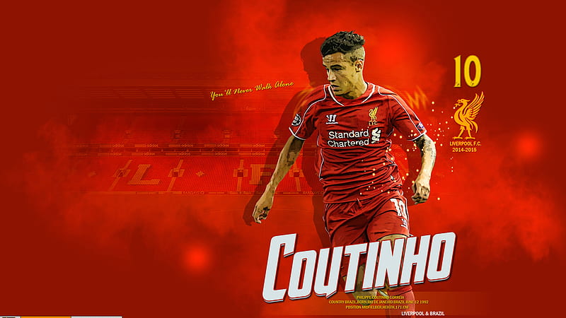 Liverpool . Philippe Coutinho, HD wallpaper | Peakpx