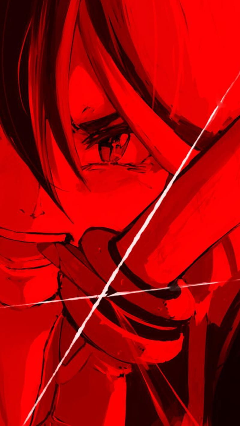 Ryuko, anime, dragon, girl, kill, matoi, red, tiger, HD phone wallpaper