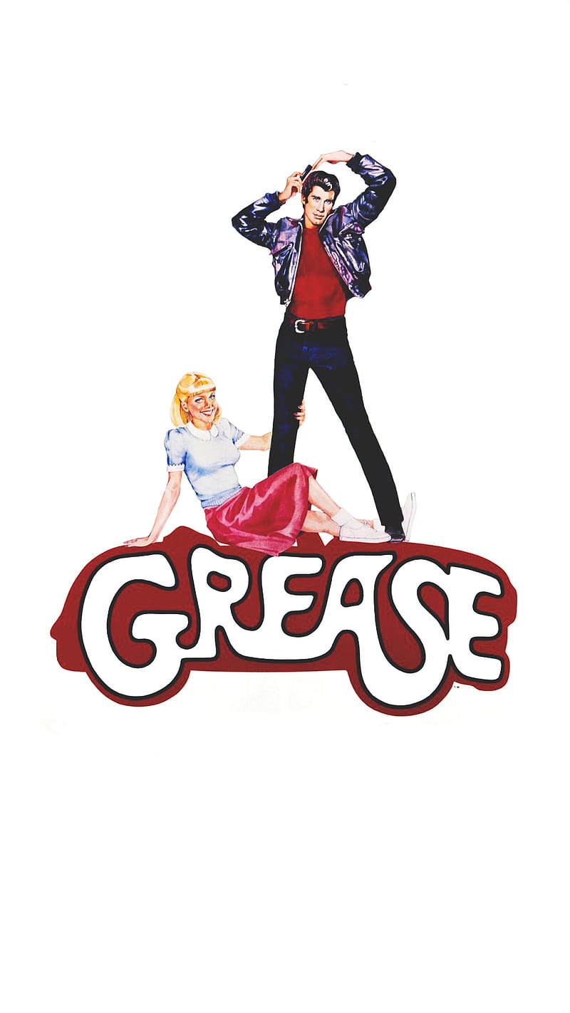 Download Iconic Poster of the Grease Movie Remake Wallpaper  Wallpaperscom