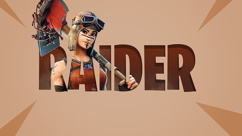 Renegade Raider Fortnite With Pickaxe Games, HD wallpaper
