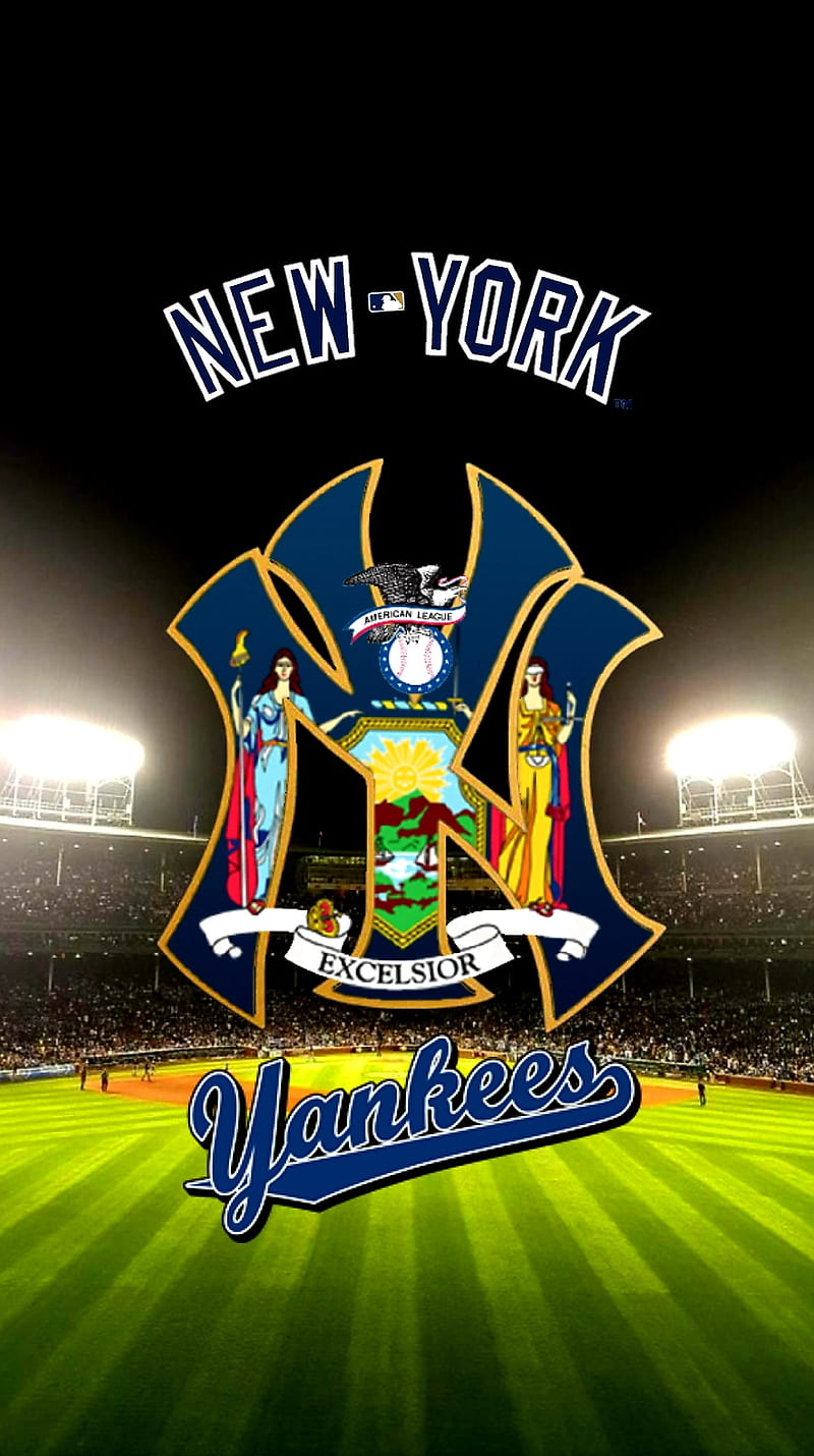 New York Yankees Field Logo State Seal Hd Mobile Wallpaper Peakpx