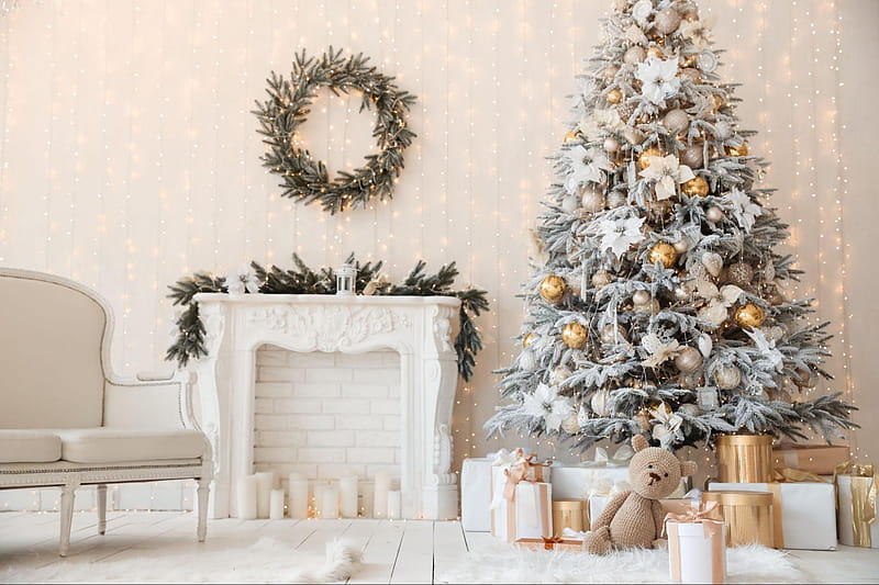 How To Decorate For Christmas: The Ultimate Guide, Christmas Living Room, HD wallpaper