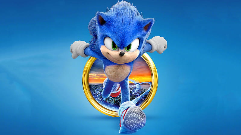 Sonic The Hedgehog 2020 , sonic-the-hedgehog, movies, 2020-movies, sonic, HD wallpaper