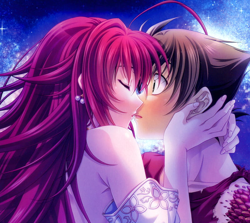 Issei y Rias, xd, high school dxd, higschoo dxd, HD wallpaper