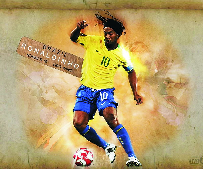 Ronaldinho, brazil, brazil, football, r10, soccer, HD wallpaper | Peakpx