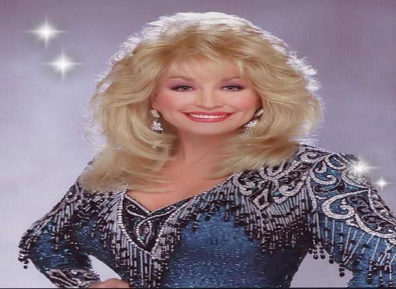 Dolly Pardon, blue dress, big, country singer, grand ol opry, nashville tenn, HD wallpaper