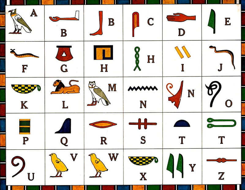 59 Egyptian Hieroglyphics Wallpaper  WallpaperSafari
